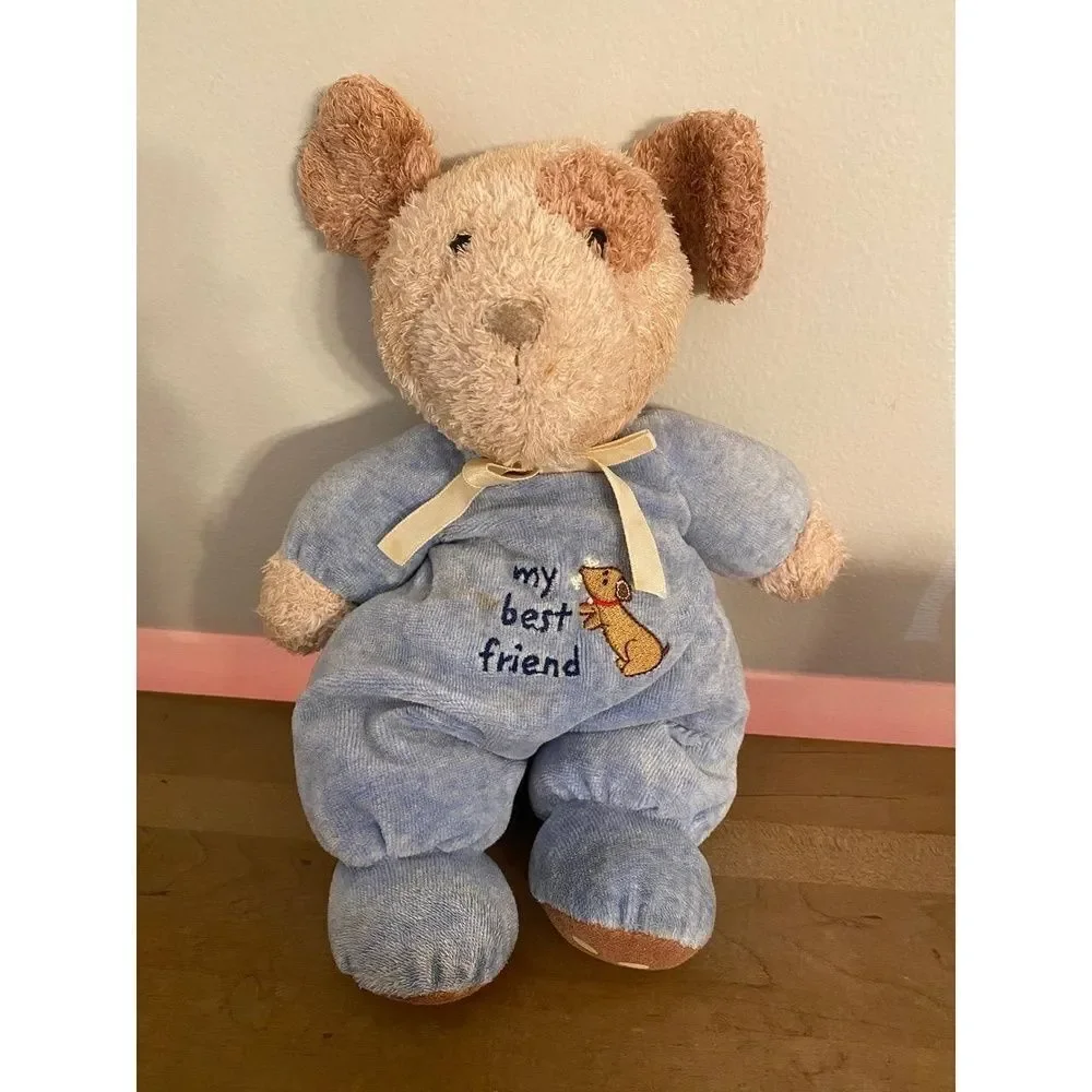 Carter’s vintage Dog Stuffed luvie plush taggie baby infant toy my best friend